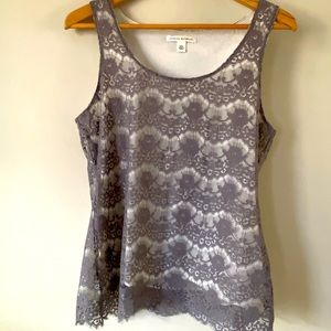 Banana Republic Lace sleeveles top